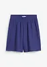 Dra på-shorts av kräpp, bonprix