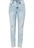 Mom jeans med destroyed-effekter, bonprix