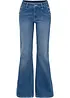 Bootcut Jeans Mid Waist, ekologisk bomull, bonprix