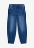 Barreljeans, High Waist, ekologisk bomull, bonprix