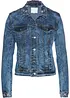 Jeansjacka med broderi, bonprix
