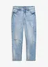 Straight Jeans Mid Waist, cropped, bonprix