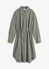 Skjortklänning i lin och bomull, bonprix