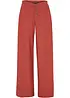 Palazzobyxa med linne, bonprix