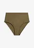 Bikinibyxa med lätt formande effekt och hög midja, bonprix
