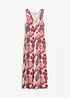 Mönstrad maxiklänning i mjuk viskosmix, bonprix