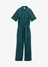 Jumpsuit av rent lin, bonprix