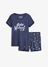 Pyjamas med shorts, bonprix