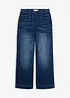 Wide Leg Jeans Mid Waist, med bekväm midja, bonprix