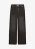 Straight jeans, Loose modell med High Waist, bonprix