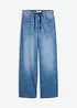 Straight jeans, Loose modell med High Waist, bonprix