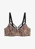 Minimizer-BH med smyckesdetalj och mönstrad mesh, bonprix