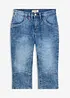 Stretchiga caprijeans, bonprix