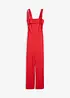 Jumpsuit med axelband som knyts, bonprix