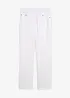 Twillbyxa av elastisk bomullsmix, bonprix