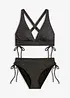 Bikini i glittrigt material (2 delar), bonprix