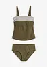 Tankini (2 delar) med breda axelband, bonprix