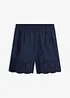 Shorts i bomull med resårmidja, bonprix