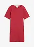 Trikåklänning i elastisk bomullsmix, bonprix
