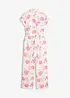 Jumpsuit i följsam viskosmix, bonprix