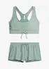 Bikini med BH-topp och badshorts (2 delar), bonprix