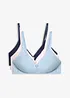 BH utan bygel (3-pack), ekologisk bomull, bonprix
