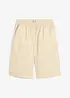 Papertouch-bermudas av bomull, bonprix