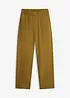 Byxa med gubbveck i barrelmodell, bonprix