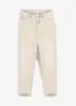 Mom Jeans, High Waist, Low Stretch, cropped, bonprix