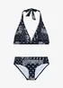 Bikini med halterneck (2 delar), bonprix