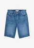 Jeansshorts Mid Waist, med bekväm midja, bonprix