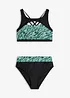 Bikini med BH-topp och cut-out (2 delar), bonprix
