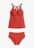 Tankini med cut-outs (2 delar), bonprix