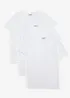 T-shirt av ren bomull (3-pack), bonprix