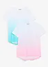 T-shirt i ekologisk bomull (2-pack), bonprix