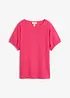 T-shirt i material med struktur, bonprix