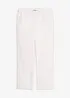 Stretchig dra på-byxa i 7/8-längd, bonprix
