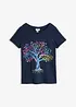 T-shirt med tryck, i ekologisk bomull, bonprix