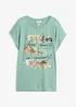 T-shirt med glittertryck, bonprix