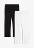 Stretchiga caprileggings (2-pack), bonprix
