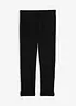 3/4-leggings med uppvikbara benslut, bonprix