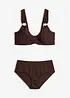 Minimizer-bikini med breda axelband (2 delar), bonprix