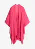 Poncho med smockdetalj, bonprix