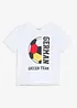 T-shirt av bomull med Germany-tryck, bonprix