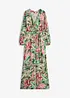 Jumpsuit med djup urringning, bonprix