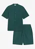 Skjorta och shorts i muslin (2 delar), bonprix