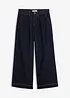 Wide Leg Jeans High Waist, med bekväm midja, bonprix