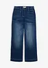 Wide Leg Jeans Mid Waist, med bekväm midja, bonprix