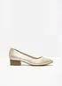 Pumps med blockklack, bonprix