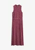Maxiklänning i följsam viskosmix, bonprix